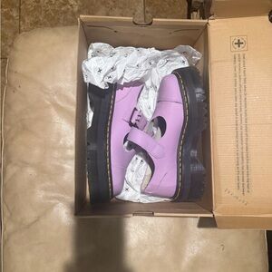 Purple Dr Marten Bethan Mary Janes